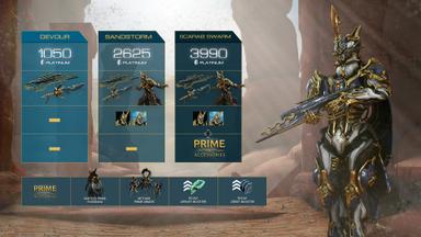 Warframe Inaros Prime Access: Devour Pack CD Key Prices for PC