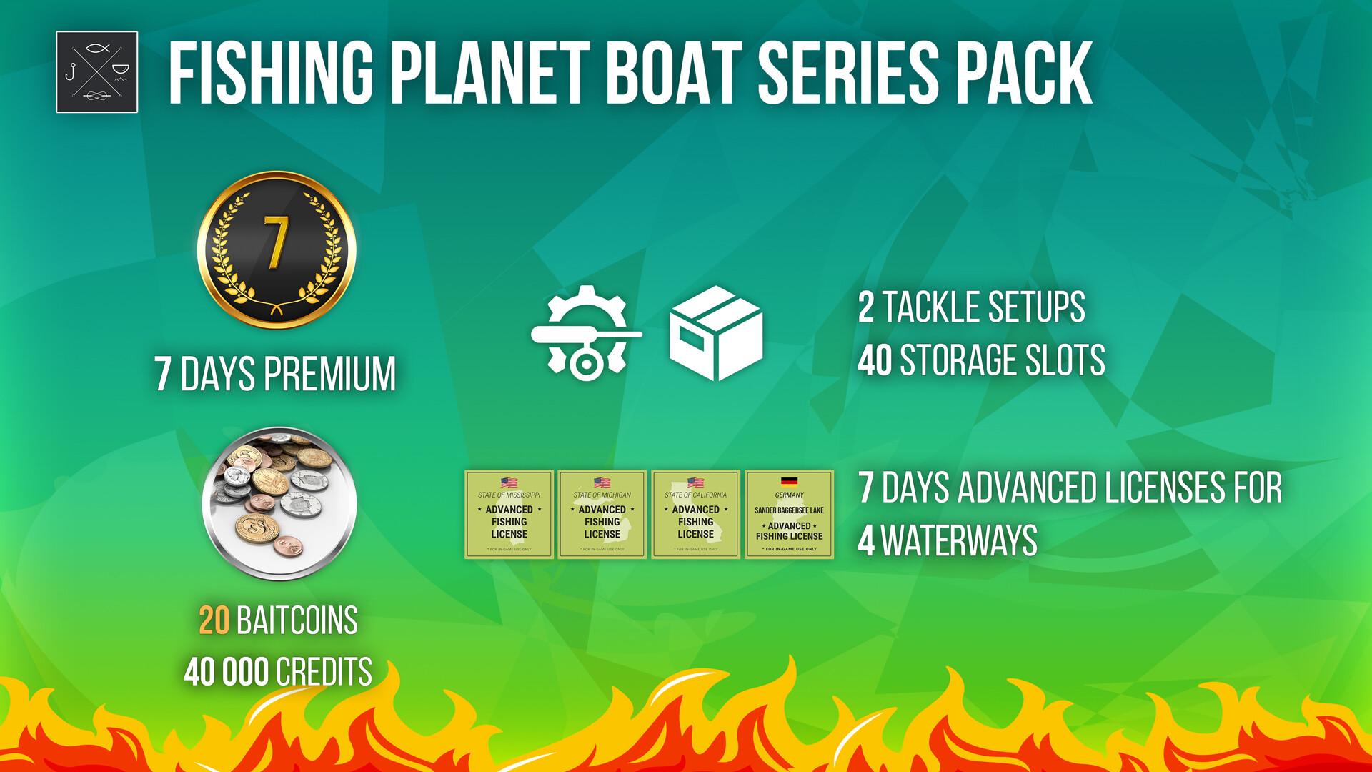 Fishing Planet Boat Series Pack