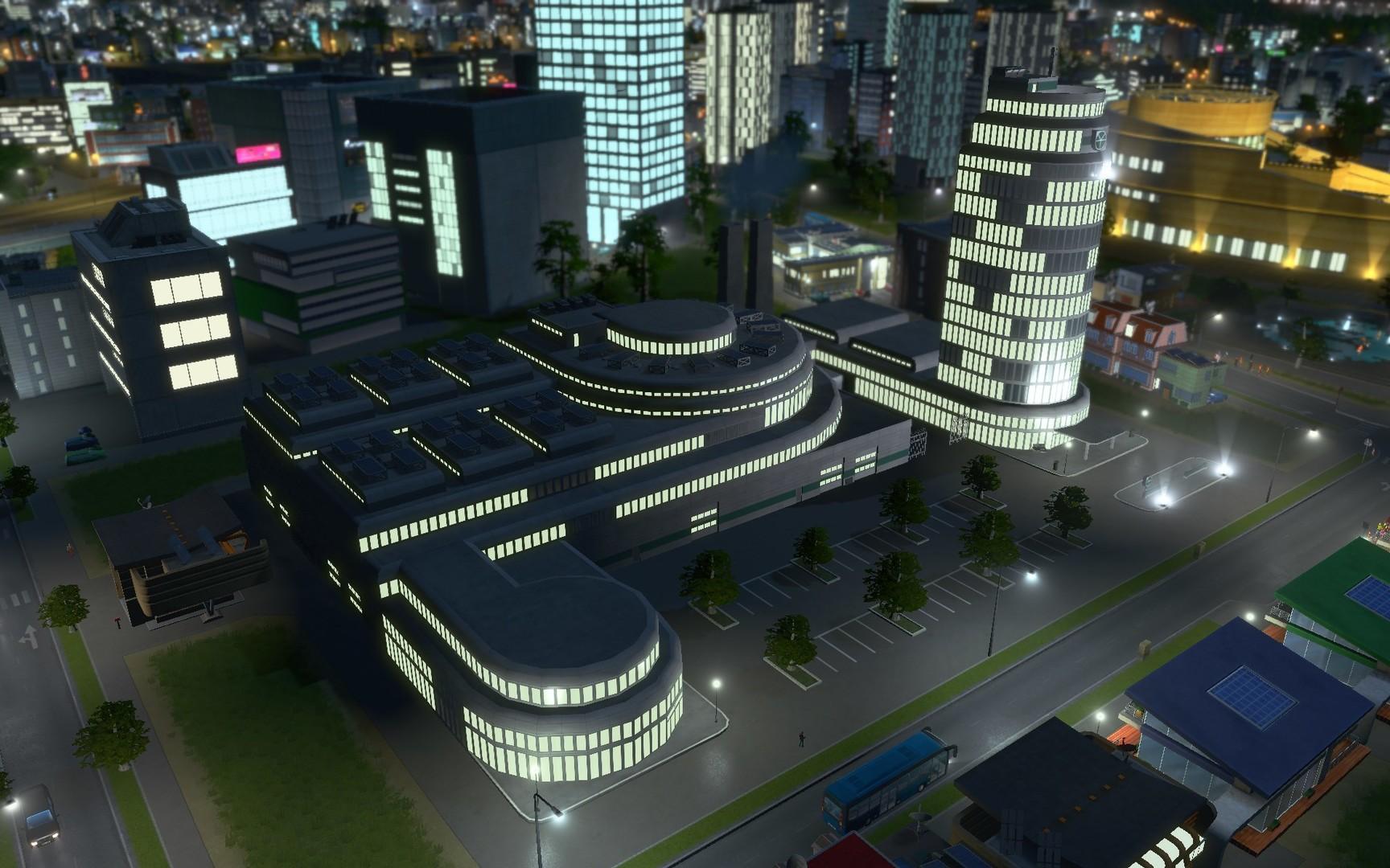 Cities: Skylines - Content Creator Pack: High-Tech Buildings